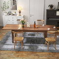 Dining Table , 106.3 in Large Extendable Kitchen Table